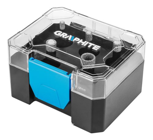 Körkivágó készlet, gyémántos, M14, 6,8,10,12,16mm