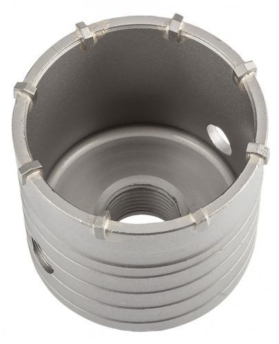 Koronafúró, körkivágó, 65 mm, SDS plus szárral és központfúróval