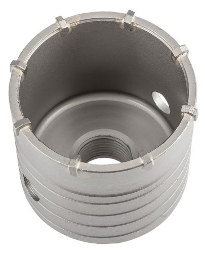 Koronafúró, körkivágó, 65mm, HEX hatszög szárral, központfúróval