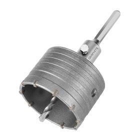   Koronafúró, körkivágó, 85mm, HEX hatszög szárral, központfúróval