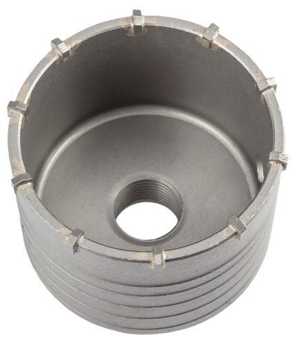 Koronafúró, körkivágó, 85mm, HEX hatszög szárral, központfúróval