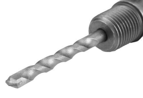 Koronafúró, körkivágó adapter, SDS PLUS szárral, központfúróval, m22, 110mm