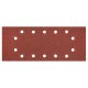 Csiszolópapír 5db 115 x 280mm, K80, lyukas