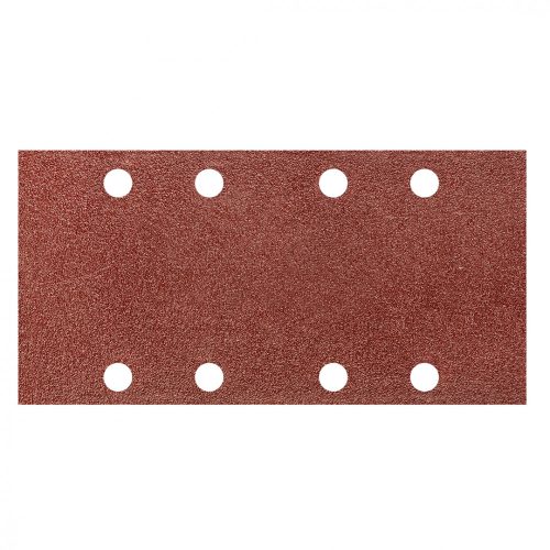 Csiszolópapír 5db, tépőzáras 93x185mm, K60, lyukas
