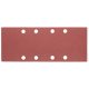 Csiszolópapír 5db 93x230mm, K80, lyukas