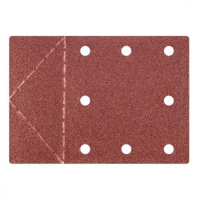 Csiszolópapír 3db, tépőzáras, K80, 115x160mm