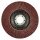Csiszolókorong lamellás 125x22.2mm, K80 fém-fa