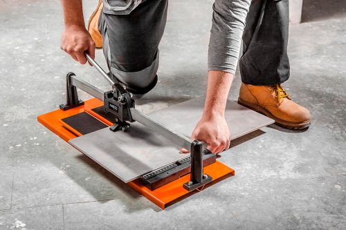 Csempevágó 800mm, egy vezetősín, rezgéscsillapított munkalap