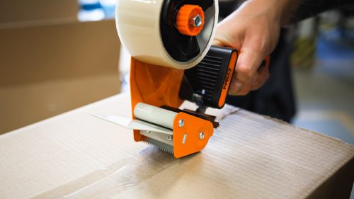 Kézi ragasztószalag adagoló 50 mm