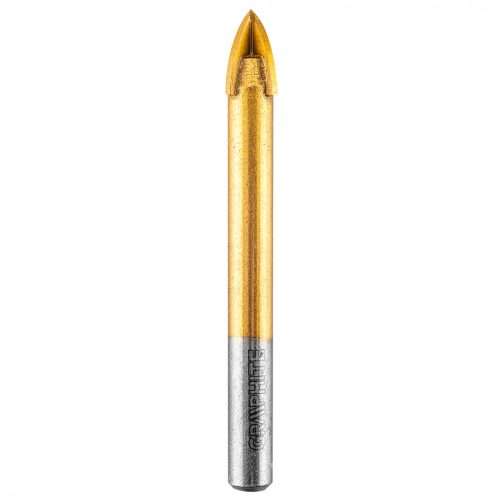 Univerzális 4 élű Üvegfúró, fa, műanyag, fém, kőzet, kerámia fúráshoz, 10mm