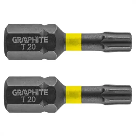 Torziós ütvecsavarozó bit TX20x25mm, 2db.