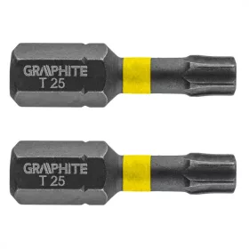 Torziós ütvecsavarozó bit TX25x25mm, 2db.