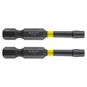 Torziós ütvecsavarozó bit TX25x50mm, 2db.