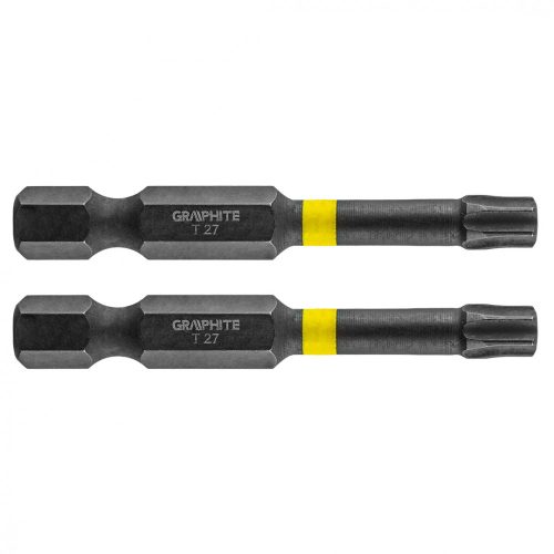 Torziós ütvecsavarozó bit TX27x50mm, 2db.