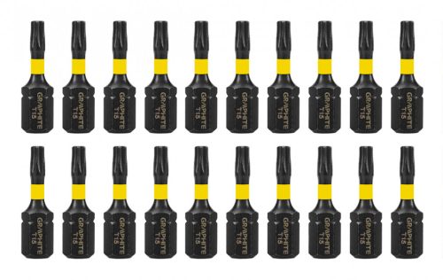 Torziós ütvecsavarozó bit tx15 x 25mm, 20db