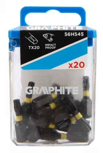 Torziós ütvecsavarozó bit tx20 x 25mm, 20db