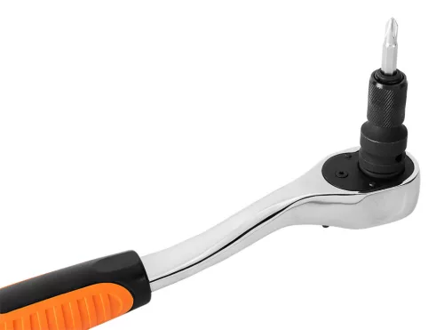 Átalakító adapter ütvecsavarozókhoz 1/2" belső négyszög 1/4" belső hatlap