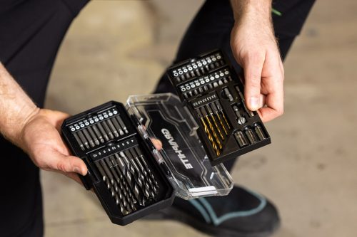 Fúró-csavarbehajtó készlet, 50db