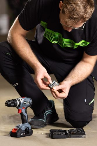 Fúró-csavarbehajtó készlet, 50db