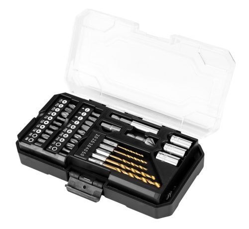 Fúró-csavarbehajtó készlet, 50db