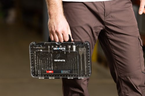 Fúró-csavarbehajtó készlet, 90db