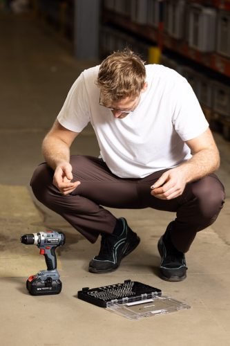 Fúró-csavarbehajtó készlet, 120db