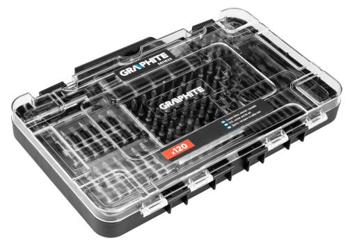 Fúró-csavarbehajtó készlet, 120db