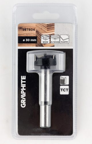 Fenékfúró, pántfúró, keményfém betétes, 30mm