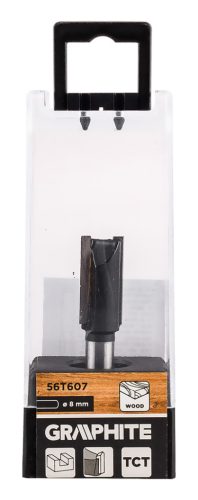 Felsőmaró kés, nútmaró, 12x25mm, 8mm szárral