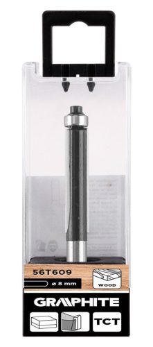 Felsőmaró kés, szintbemaró, 9.5x38mm, 8mm szárral