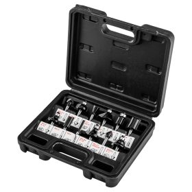 Felsőmaró kés készlet, 6mm szárral, 12db