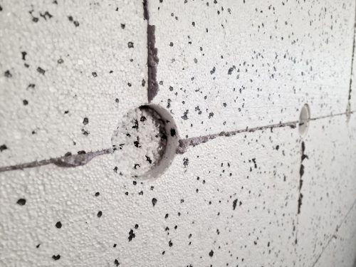 Polisztirol maró, dűbeltárcsához, 68mm, műanyag