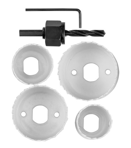 Körkivágó készlet, bi-metal, 32-54mm, 6db