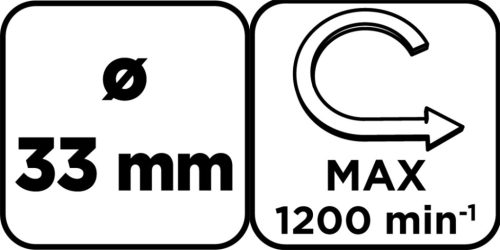 Körkivágó volfrámkarbid 33mm