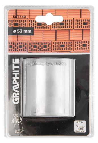 Körkivágó volfrámkarbid 53mm