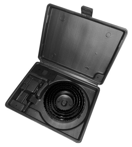 Körkivágó készlet fához, 51-102mm, 8db