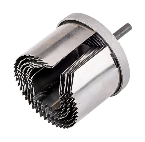 Körkivágó készlet fához, műanyagokhoz, acél, 26-63mm, 42mm fúrásmélység