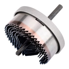   Körkivágó készlet fához, műanyagokhoz, acél, edzett fogakkal, 26-63mm, 18mm fúrásmélység