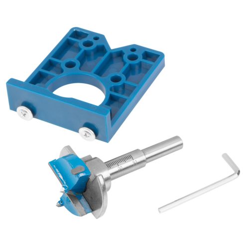 Pántfúró vezetősablonnal, 35mm