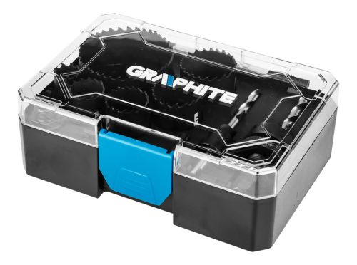 Körkivágó készlet, Bi-Metál, HSS-CO8%, 19,25,30,35,40,68mm