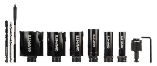 Körkivágó készlet, Bi-Metál, HSS-CO8%, 19, 25, 32, 38, 51, 64mm