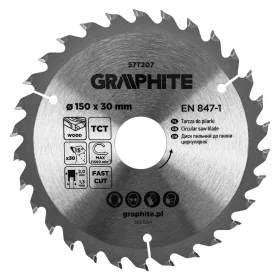 Körfűrészlap keményfém fogakkal, 150x30mm, 30fog