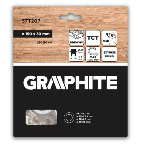 Körfűrészlap keményfém fogakkal, 150x30mm, 30fog