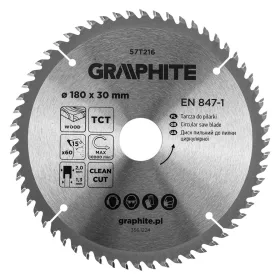 Körfűrészlap keményfém fogakkal, 180x30mm, 60fog