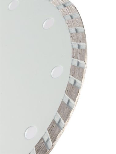 Gyémánt vágókorong 115x22.2mm, turbo, száraz és vizes