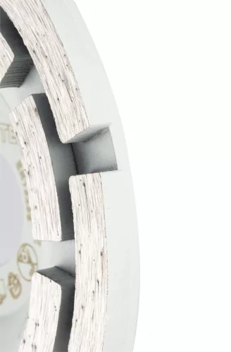 Gyémánt csiszolókorong 125x22.2mm, szegmenses, 2 soros, száraz