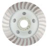 Gyémánt csiszolókorong 125x22.2mm, turbo, száraz