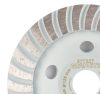 Gyémánt csiszolókorong 125x22.2mm, turbo, száraz
