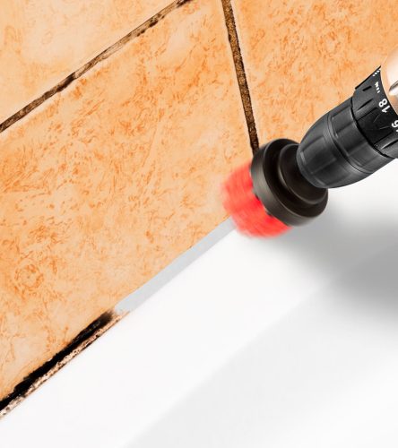 Tisztítókefe készlet fúró-csavarbehajtó gépekhez, 1/4"-os hatszög szár, 4db