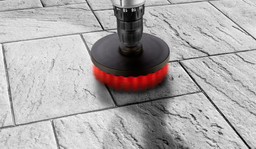 Tisztítókefe készlet fúró-csavarbehajtó gépekhez, 1/4"-os hatszög szár, 4db